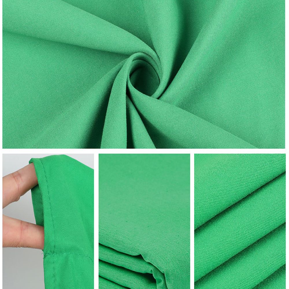Green Screen Collapsible - Photo Studio Green White Black Smooth