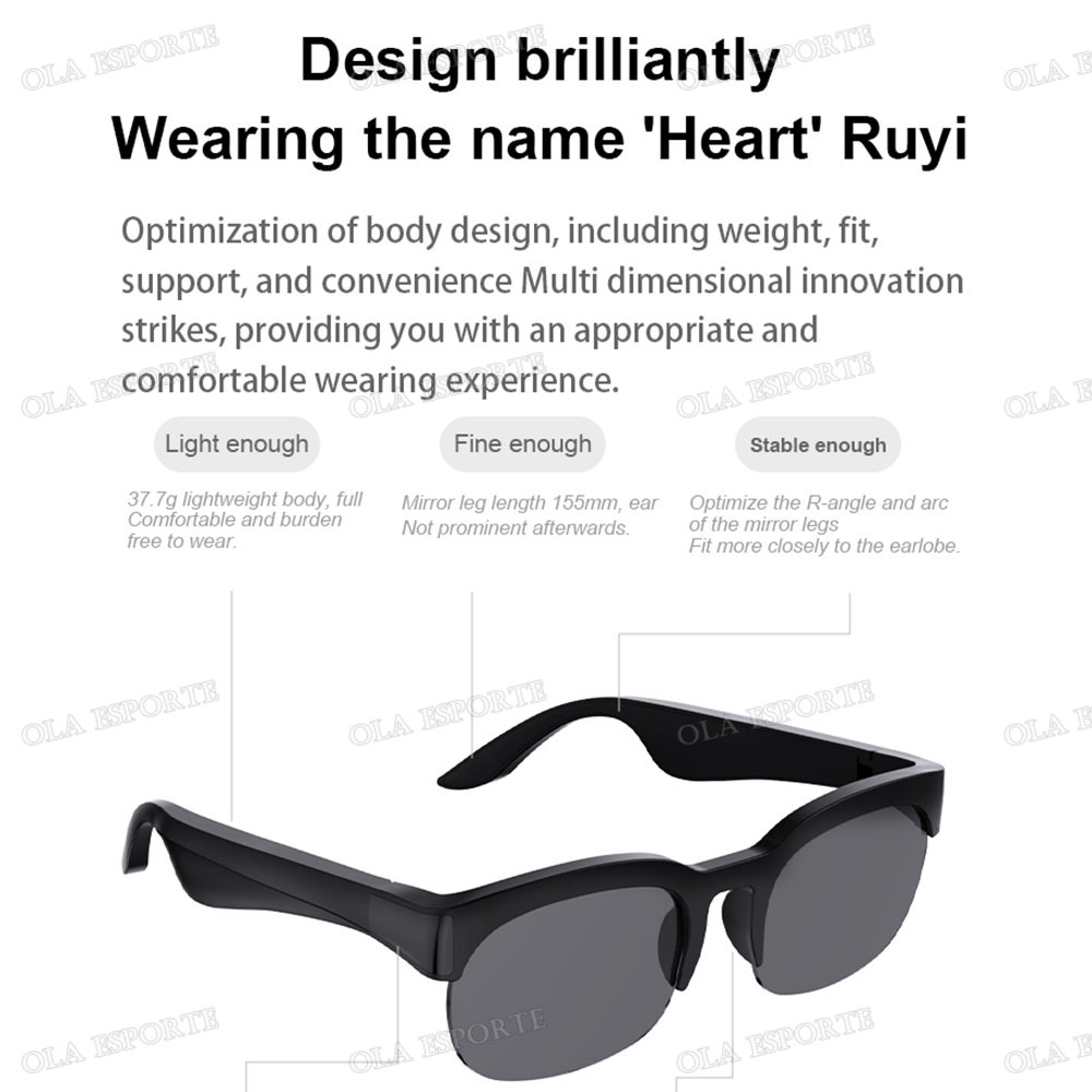 Smart Bluetooth V5.3 Sunglasse - огляд і ціна Esports In Gaming