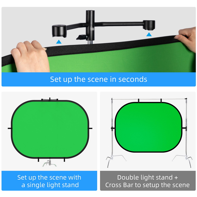 Selens Reflector Clip Photogra - огляд і ціна Green Screen Collapsible