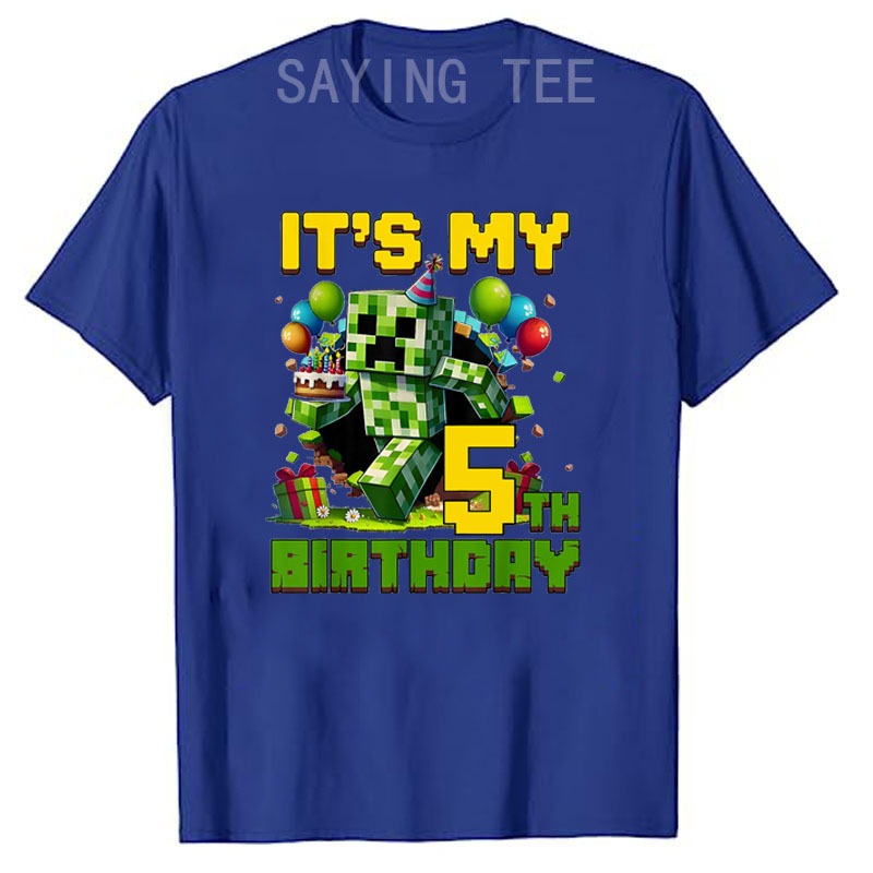 It's My 5th Birthday Video Gam - огляд і ціна Esports Gaming Shirts